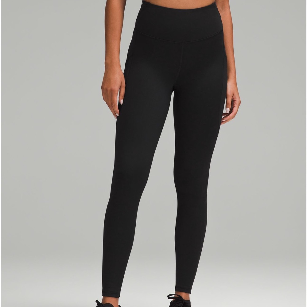 Lululemon size 4 fast and free black leggings